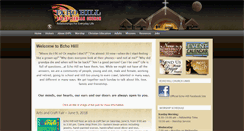 Desktop Screenshot of echohillchurch.org